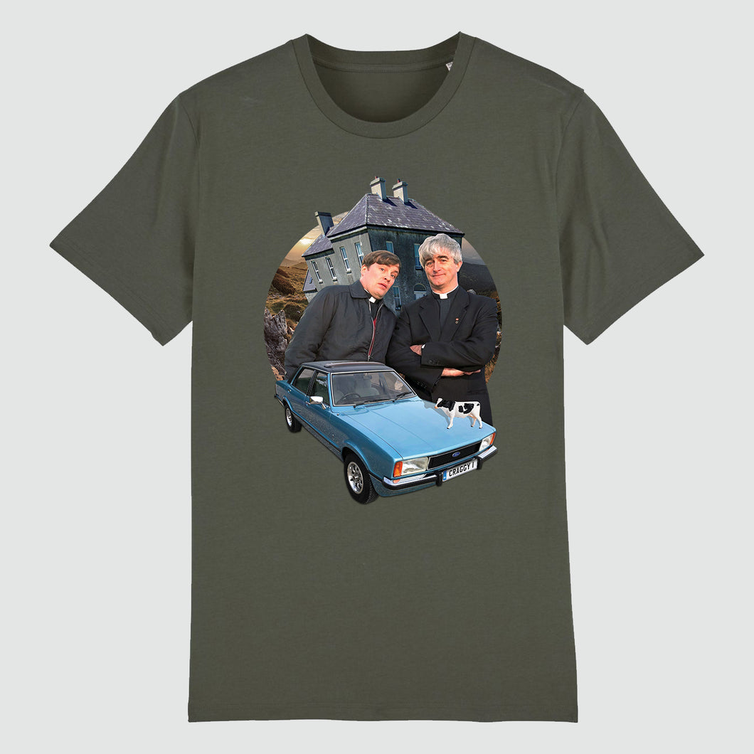 Father Ted Cortina - Tshirt - Khaki